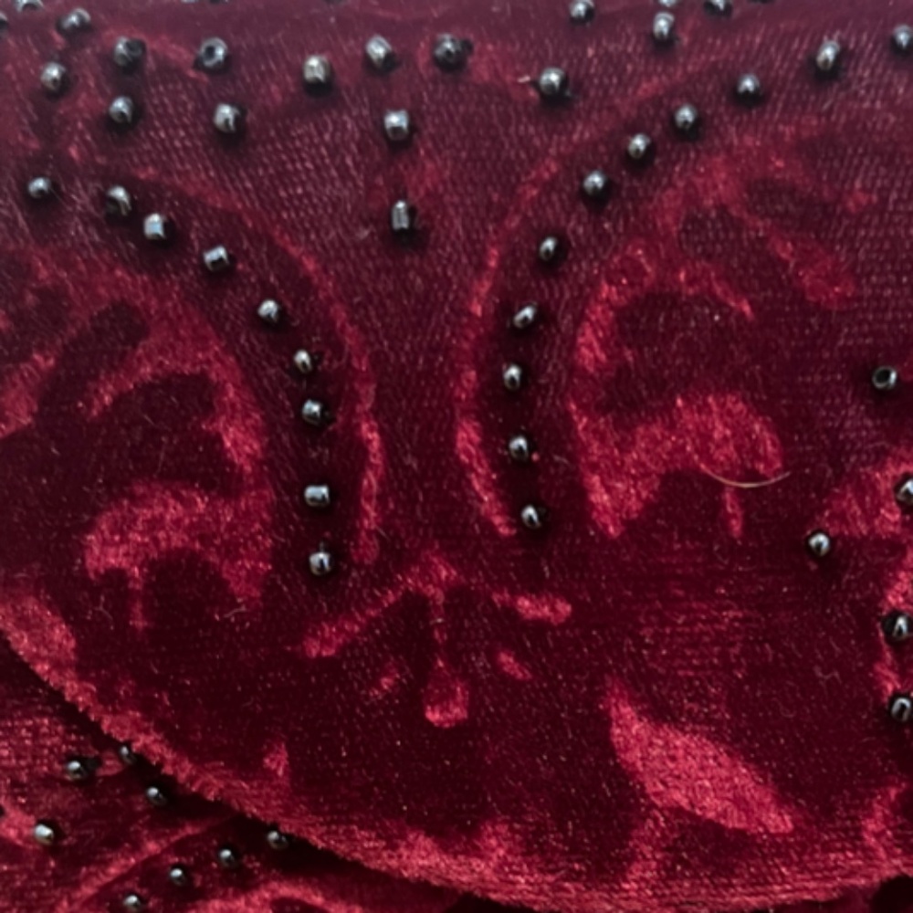 Marco Avané Vintage Velvet Purse - Picture 5 of 6